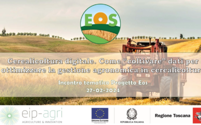 VIDEO / Cerealicoltura digitale. “Coltivare” i dati per ottimizzare la gestione agronomica – Progetto EOS