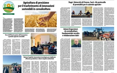 Cerealicoltura. Speciale EOS su Dimensione Agricoltura di febbraio 2025, i risultati del progetto